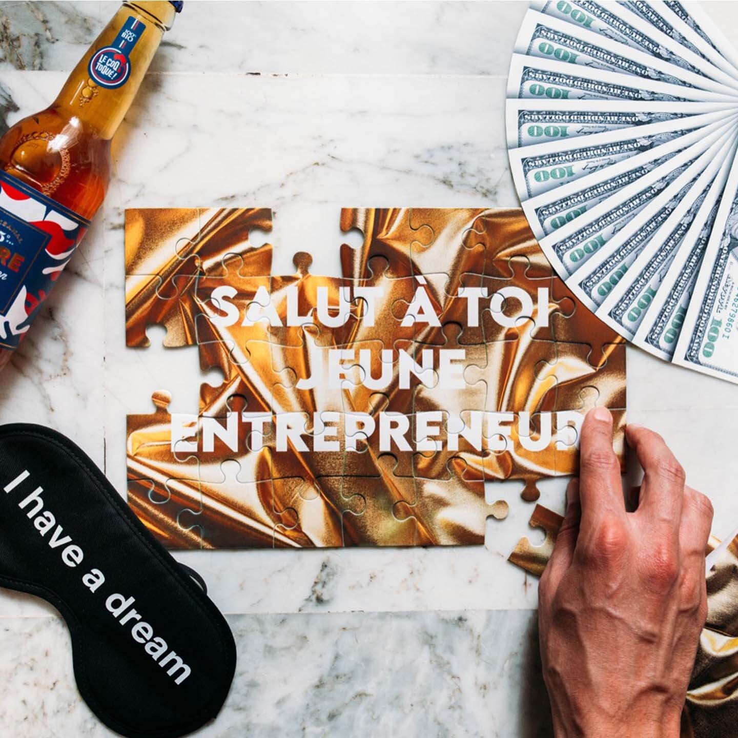 Puzzle - Salut à toi jeune entrepreneur