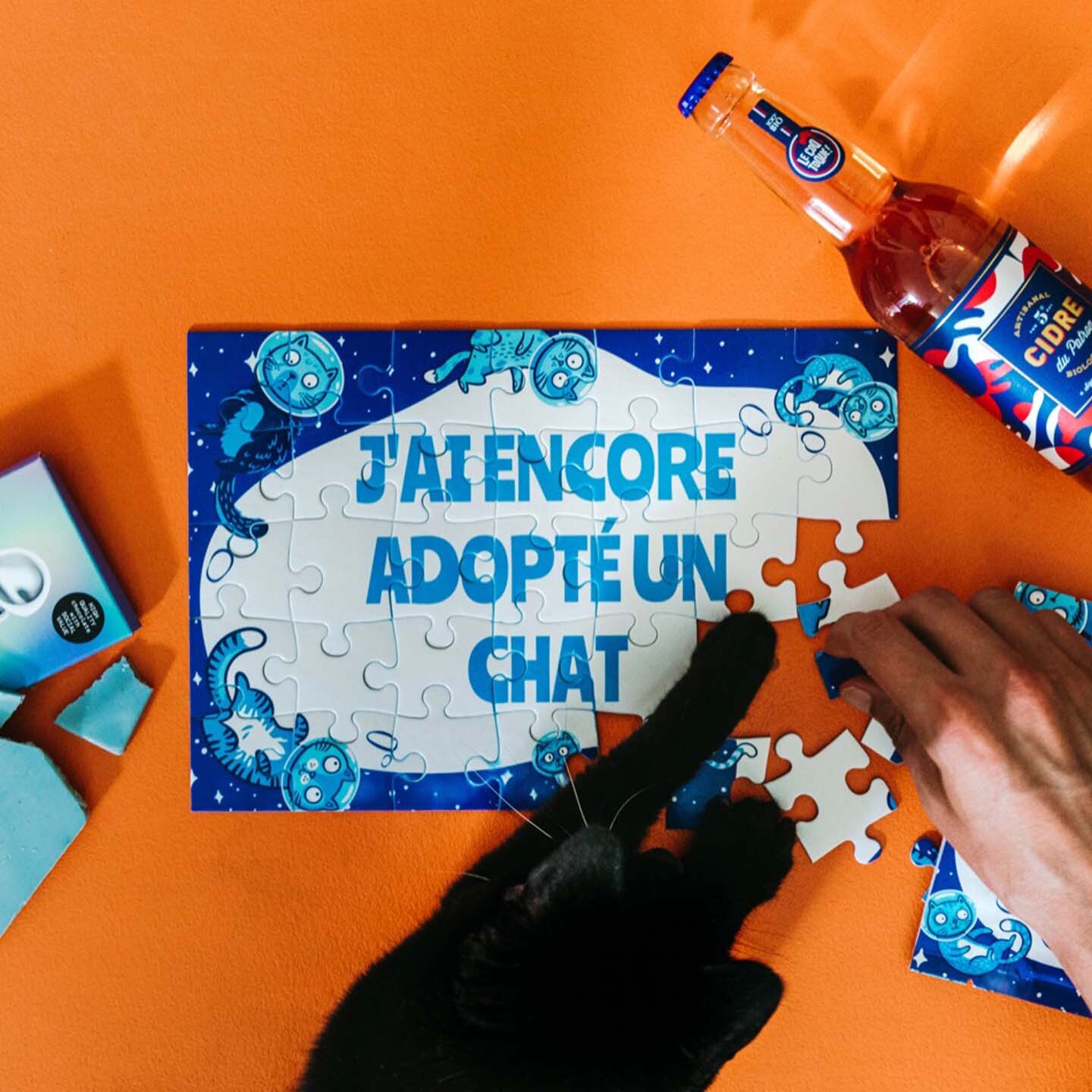 Puzzle - J'ai encore adopté un chat